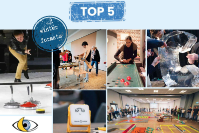 Top 5 des formats d'hiver d'Ecco La Luna : curling, sculpture sur glace et autres team buildings en int&eacute;rieur