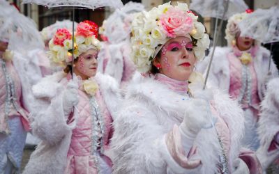 Kleurrijke stoet tijdens Aalst Carnaval