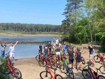 Randonn&eacute;e en VTT &eacute;lectrique