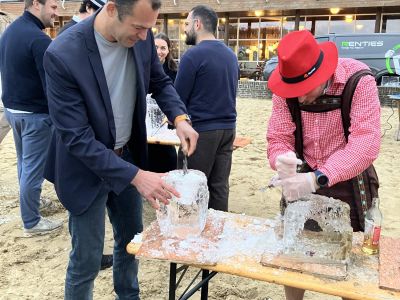 Ice sculptures