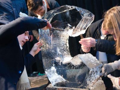 Ice sculptures