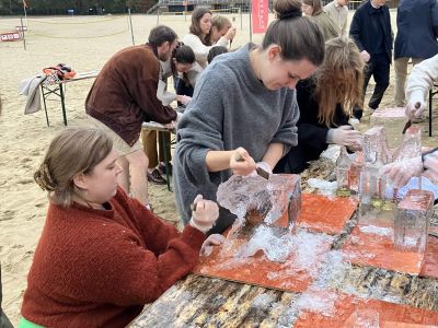 Ice sculptures