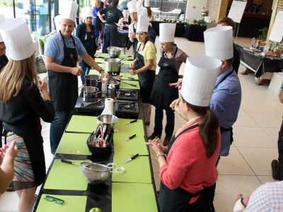 Cooking team building