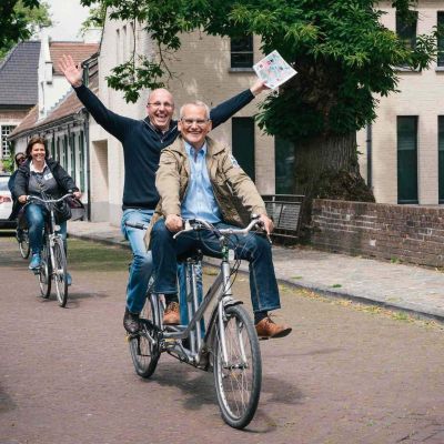 Tandem fiets rally