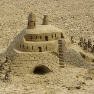 Zandsculpturen Bouwen