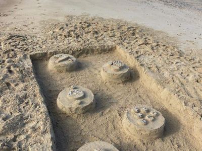 Sand sculptures