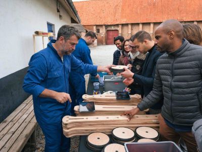 Experience caisse &agrave; savon